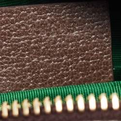 Gucci Beige GG Supreme Canvas Ophidia Cosmetic Case