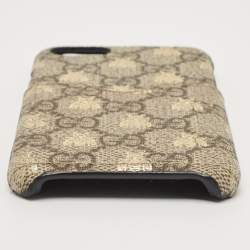 Gucci Beige GG Supreme Canvas Bee iPhone 7 Plus/8 Case