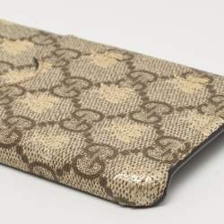Gucci Beige GG Supreme Canvas Bee iPhone 7 Plus/8 Case