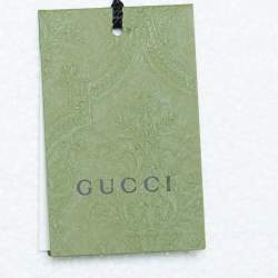 مملوكة مسبقًا Gucci Beige Logo Jacquard Wool & Silk Shawl