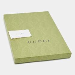 Gucci 100 Cream Flora Printed Silk Stole