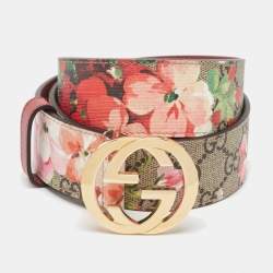 Flower gucci outlet belt