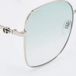 Gucci Blue Gradient GG1143S Square Sunglasses