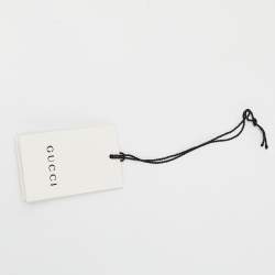 مملوكة مسبقًا Gucci Red/Beige GG Supreme Apple Print Modal & Silk Shawl