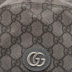 Pre Owned Gucci Grey GG Supreme Coated Canvas Bucket Hat M