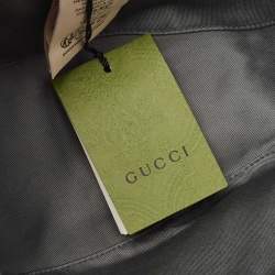 Pre Owned Gucci Grey GG Supreme Coated Canvas Bucket Hat M