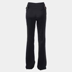 Gucci Dark Grey Crepe Boot Cut Pants M