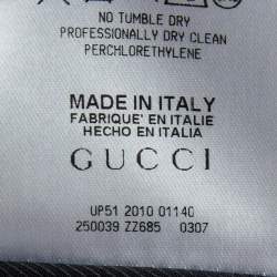 Gucci Black Asymmetric Mini Skirt M