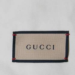 Gucci White Denim Jacket and Jeans Set L Waist 34"