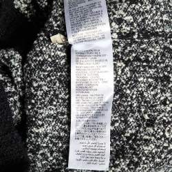 Gucci Black GG Jacquard Knit Button Front Cardigan L