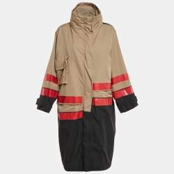 Gucci Brown Technical Cotton Twill The Hacker Project Coat XS