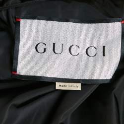 Gucci Brown Technical Cotton Twill The Hacker Project Coat XS