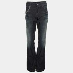 Gucci Blue Denim Horsebit 80s Fit Jeans S Waist 26