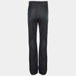 Pre Owned بنطلون جينز غوتشي واسع بحار دنيم أزرق باهت متوسط