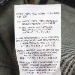 Pre Owned بنطلون جينز غوتشي واسع بحار دنيم أزرق باهت متوسط