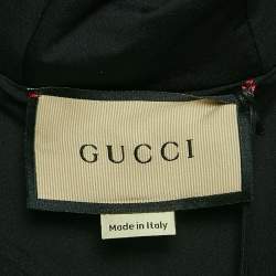 Gucci Green GG Tubular Jersey Zip-Up Jacket L