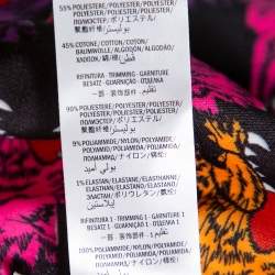 Gucci Multicolor Panther Face Printed Jersey Technical Jacket XS