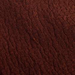 مملوكة مسبقًا Gucci Brown Scaled Knit Sleeveless Dress L