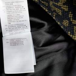 Gucci Green Animal Pattered Jacquard Skirt Suit M