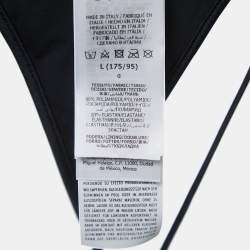 مملوكة مسبقًا Gucci Black Jersey Interlocking G Bikini L