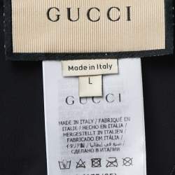 مملوكة مسبقًا Gucci Black Jersey Interlocking G Bikini L