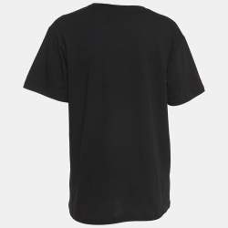 Gucci X Bananya Black Printed Cotton Jersey T-Shirt XS