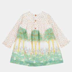 Gucci Multicolor Printed Cotton Dress Size 9/12M