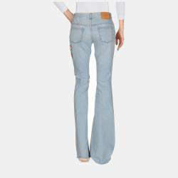 Pre Owned Gucci Cotton Jeans 31