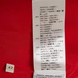 Pre Owned Gucci Pink Tweed Lurex Damier Sheath Dress M