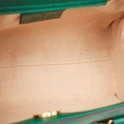 Gucci Green Leather Mini Diana Tote