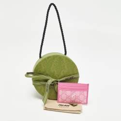 Gucci x Palace Pink GG-P Supreme Canvas Card Holder