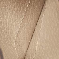 Pre Owned Gucci Beige Leather Horsebit Card Holder