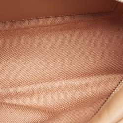 مملوكة مسبقًا Gucci Beige Matelassé Leather Small GG Marmont Shoulder Bag