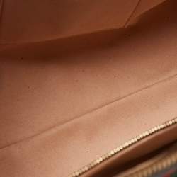 Pre Owned Gucci Beige/Brown GG Supreme Canvas and Leather Medium Ophidia Tote