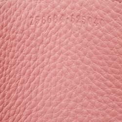 Gucci Pink Leather Medium Jackie 1961 Shoulder Bag