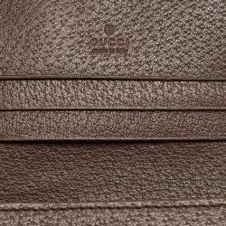 Gucci Beige/Ebony GG Supreme Canvas and Leather Ophidia Card Case