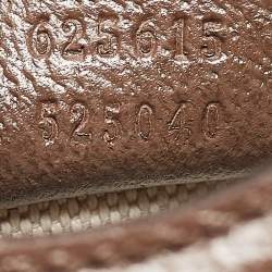 Pre Owned Gucci Beige/Ebony Jumbo GG Canvas Mini Horsebit 1955 Crossbody Bag