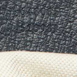 Gucci Blue GG Canvas and Leather Savoy Medium Duffle Bag