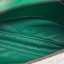 Gucci Green/Multicolor Ostrich and Python Mini Jackie 1961 Hobo