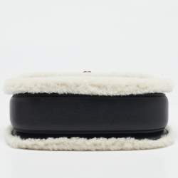 Gucci Black Leather Medium Bamboo 1947 Top Handle Bag