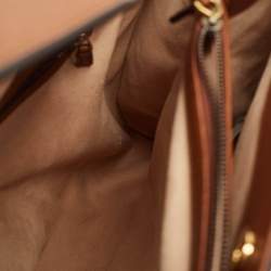 Gucci Brown Leather Medium Diana Tote