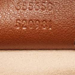 Gucci Brown Leather Medium Diana Tote