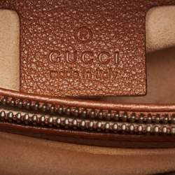 Gucci Brown Leather Medium Diana Tote