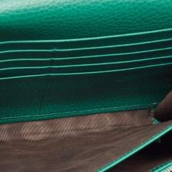 Gucci Green Leather Dionysus Wallet On Chain