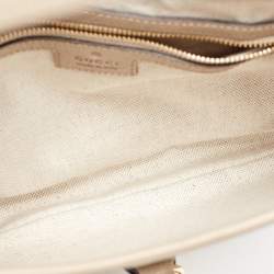 Pre Owned Gucci Beige GG Supreme Canvas Small Jackie 1961 Shoulder Bag