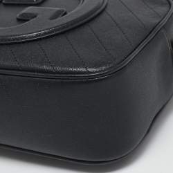 Gucci Black Leather Mini Blondie Shoulder Bag