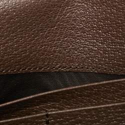 Gucci Brown/Beige Jumbo GG Canvas Dionysus Wallet On Chain