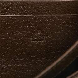Gucci Brown/Beige Jumbo GG Canvas Dionysus Wallet On Chain