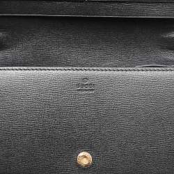 Gucci Black Leather Horsebit 1955 Wallet on Chain