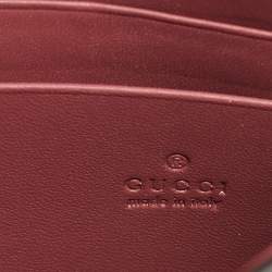 Gucci Multicolor Blooms GG Supreme Canvas Wallet on Chain